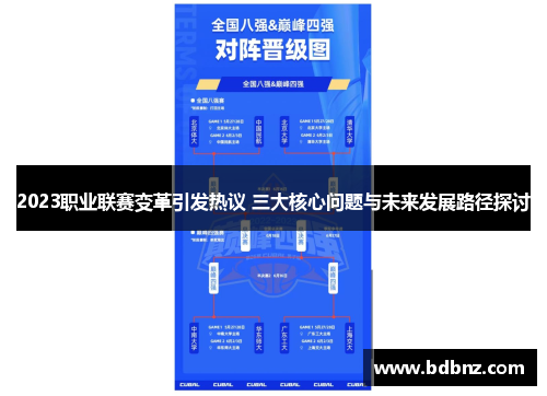 2023职业联赛变革引发热议 三大核心问题与未来发展路径探讨